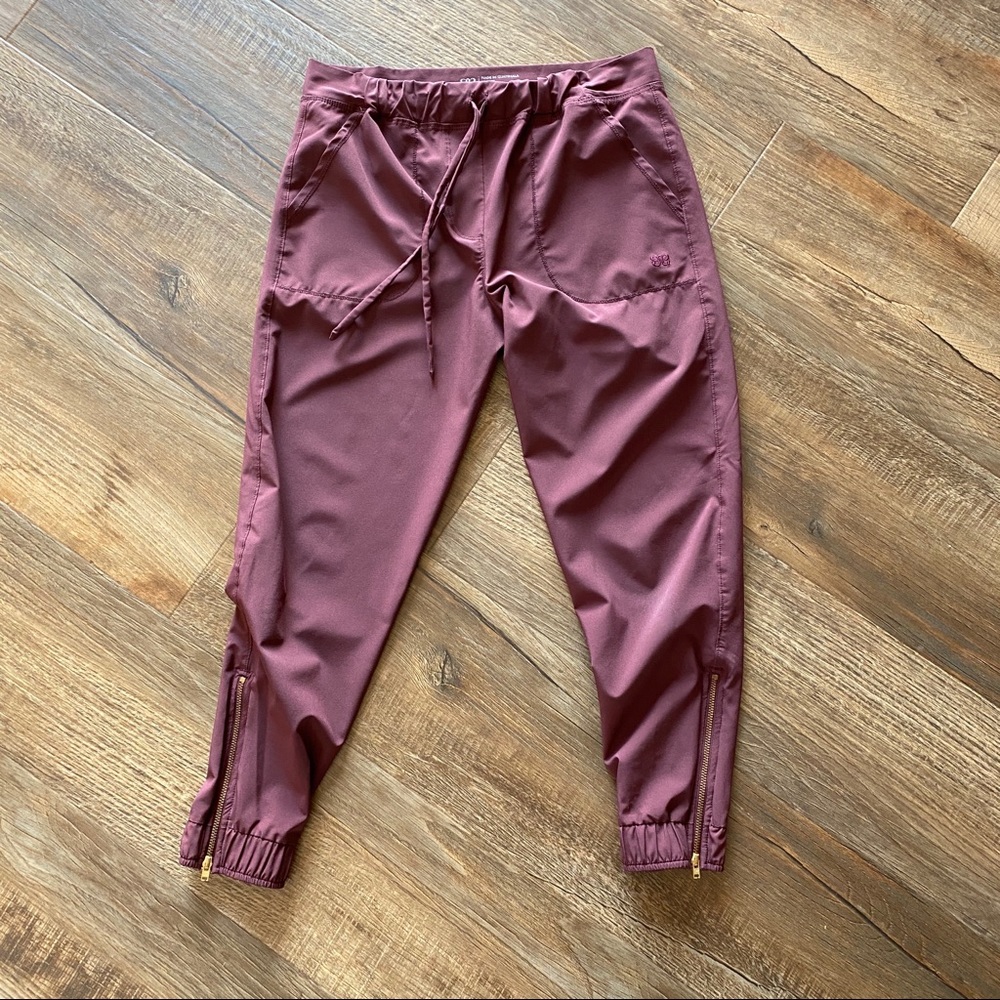 Albion Jetsetter jogger Pants Ankle Zippers XXS Petite